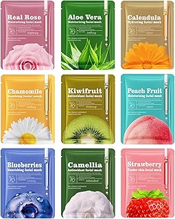 9 máscaras de plantas y frutas, regalos de sp...