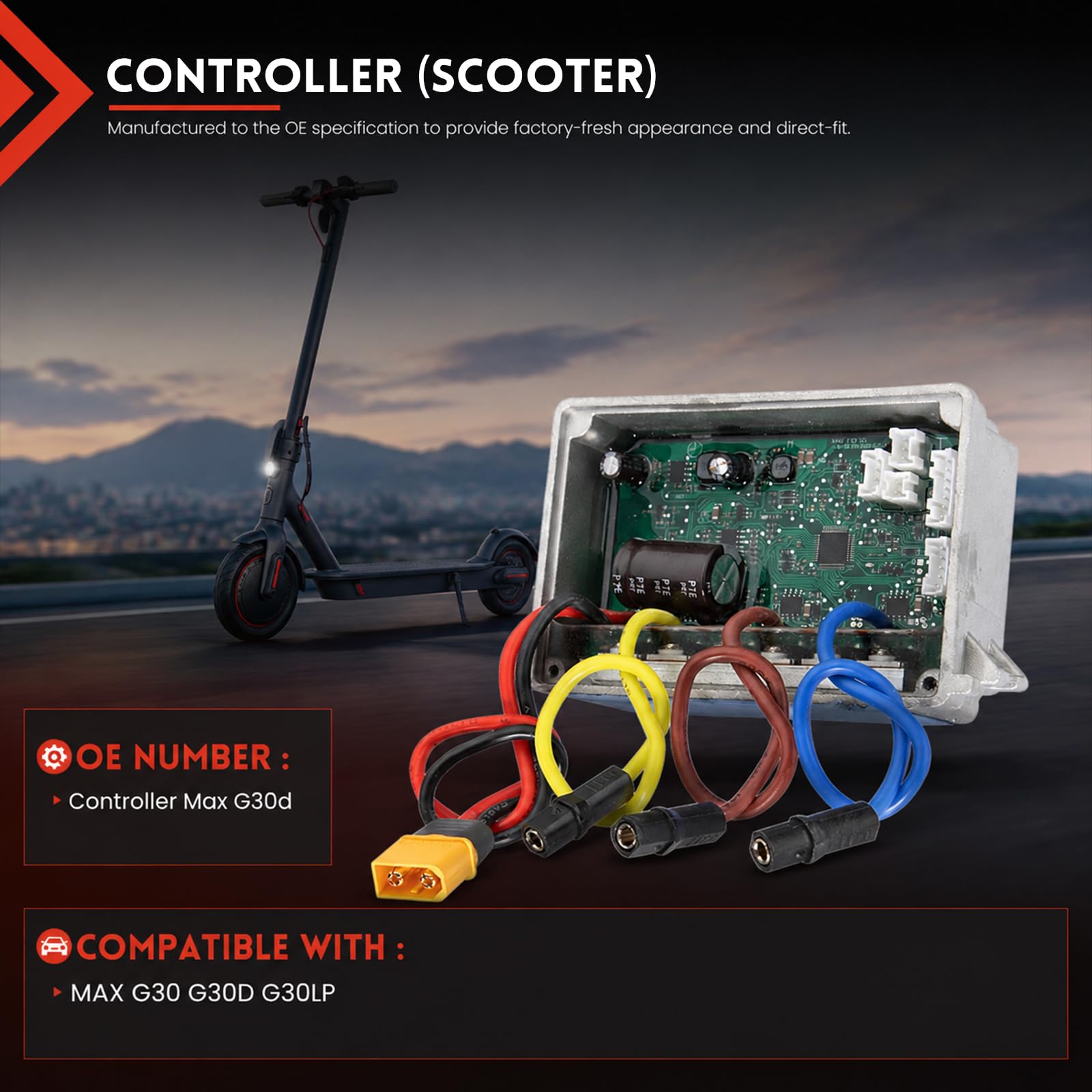 Sterownik do skutera elektrycznego Ninebot Max G30d 2 do skutera elektrycznego Tuning Chip E Scooter Controller Board Assembly Kit do Ninebot MAX G30 G30D G30LP