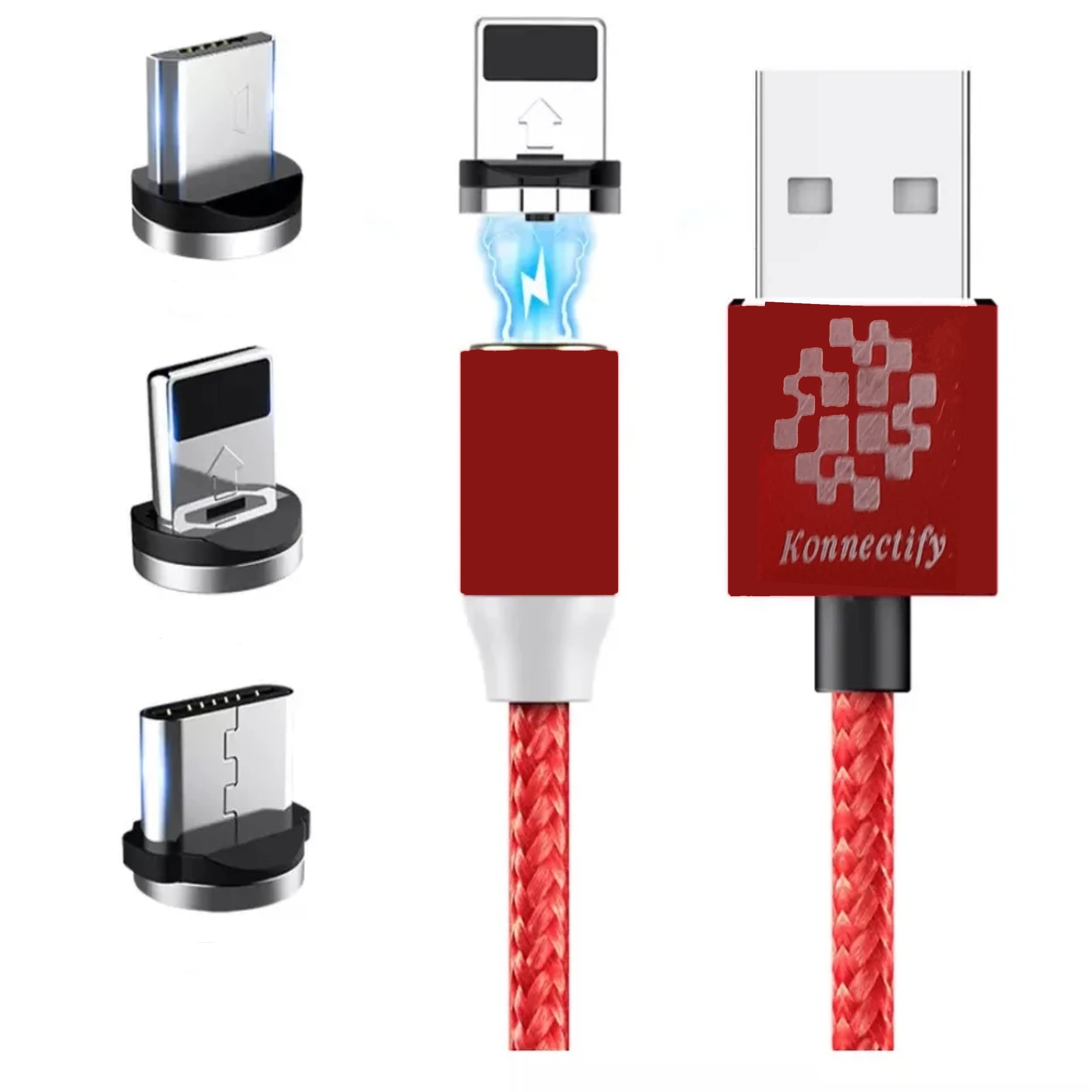 See full amazon price history chart for Konnectify Magnetic Charging Cable Nylon Braided 3in1 Cable 360° Rotatable for All Mobile Phones Tablets & More (Red) with 1 Year Warranty Konnectify Magnetic Charging Cable Nylon Braided 3in1 Cable 360° Rotatable for All Mobile Phones Tablets & More (Red) with 1 Year Warranty (B0CMK1TY4K) Amazon Price History, Amazon Price Tracker