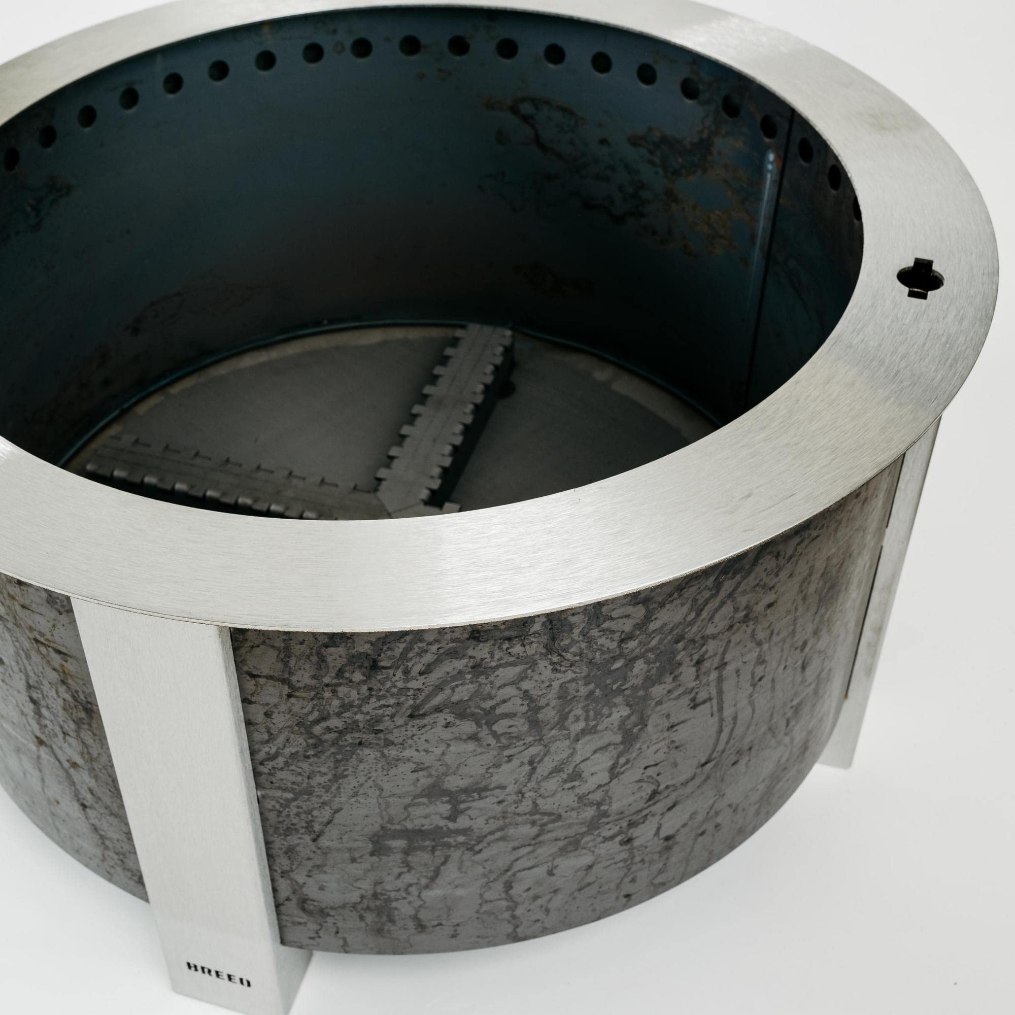 Breeo X Series Smokeless Fire Pit (19 Inch) USA Made, Portable, Steel, Wood Burning Campfire and