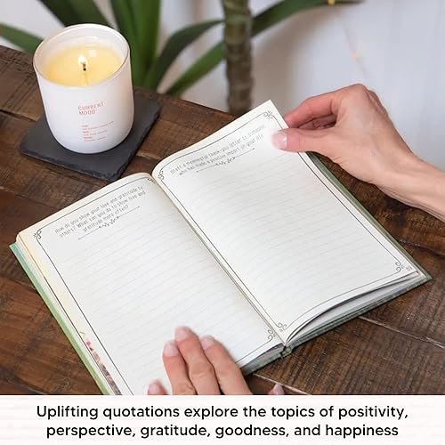 Miniatura 3 de Studio Oh! Diario de positividad guiada por Studio Oh! – The Grass is Green Enough – 5 x 8 pulgadas – Diario de tapa dura bellamente ilustrado de