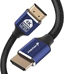 Fosmon 3ft 4K 60Hz HDMI 2.0 Cable High Speed 18Gbps Cord | Compatible with PS5, PS4, Xbox Series X/S, and PC Monitor. 30AWG Ultra High Speed 1m Audio Video Connection Cable Wire