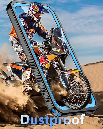 Miniatura 4 de Oterkin Funda impermeable para Samsung Galaxy S23 FE de 6.4 pulgadas, protección de cuerpo completo de 360, a prueba de golpes, antiarañazos, para