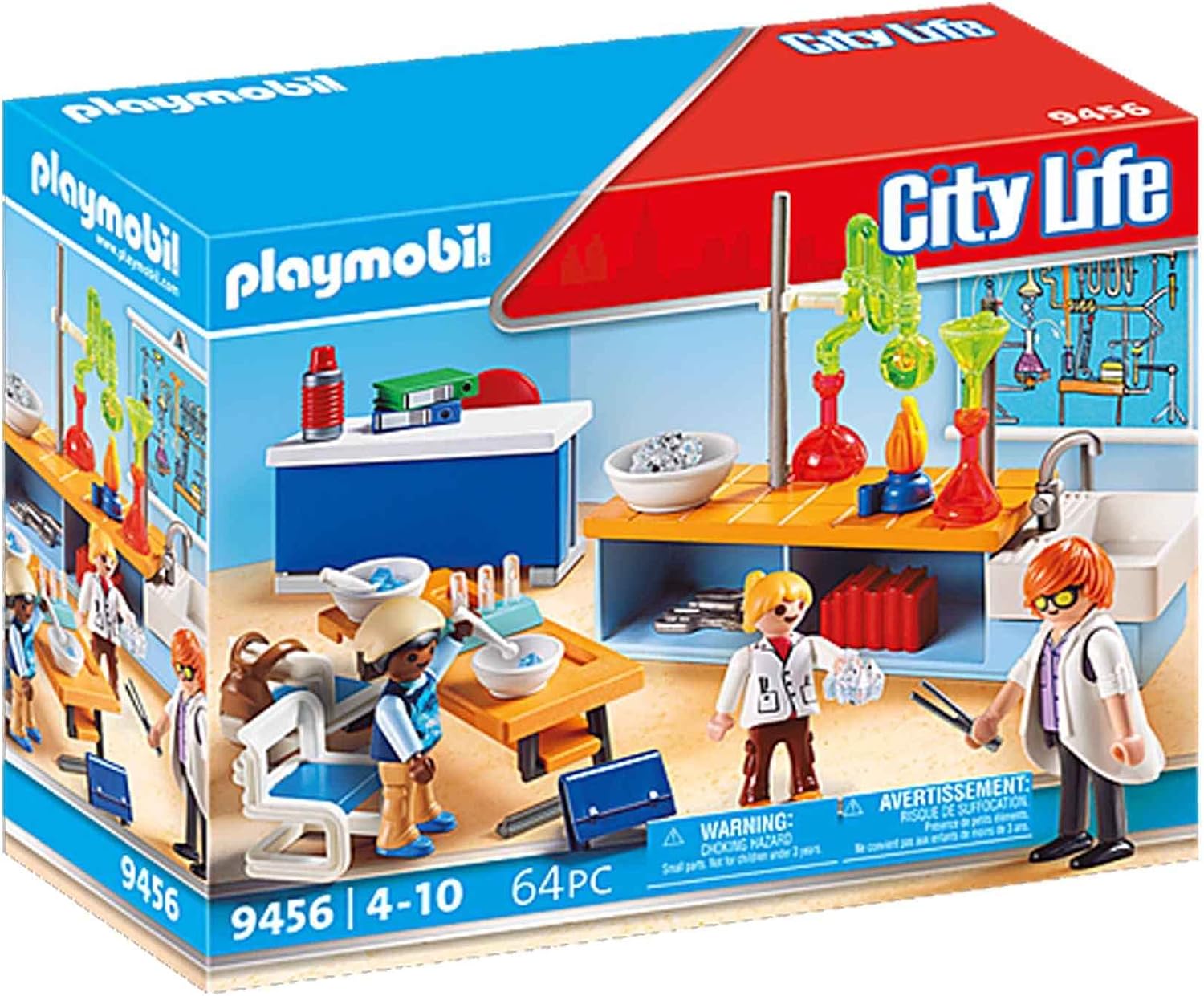 Playmobil Chemistry Class Multicolor