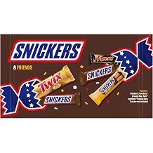 Snickers Peanut Milk Chocolate Large Christmas Gift Selection Box 184.5g