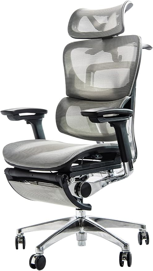 【 COFO Chair Premium 】［国内リラクゼーションブランド発 ］雲の上の様な座り心地 最大125度リクライニング 腰全体を安定して支える可動式ランバーサポート パソコンチェア の負担を徹底軽減 フットレスト付き