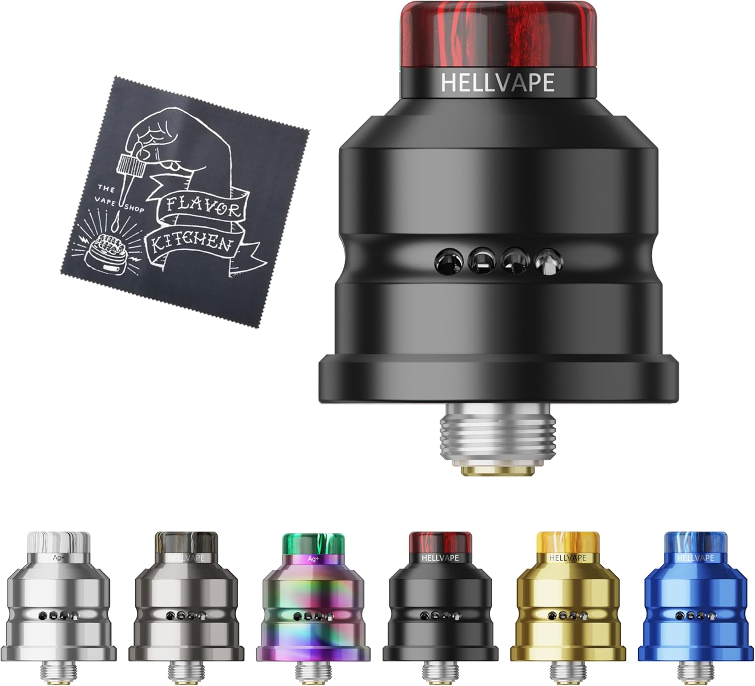 Amazon | 【MINI】HELLVAPE Dead Rabbit Mini RDA デッドラビット ミニ RDA｜デトラビ シリーズ ...