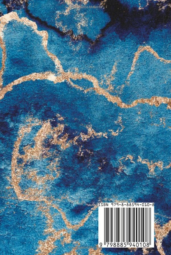 Miniatura 2 de Sermon Notes, 52 weeks, Prayer, Praise, Reflection and Worship of God- Blue and Gold, Sermon Journal for Christians, Bible Journal for Church, with