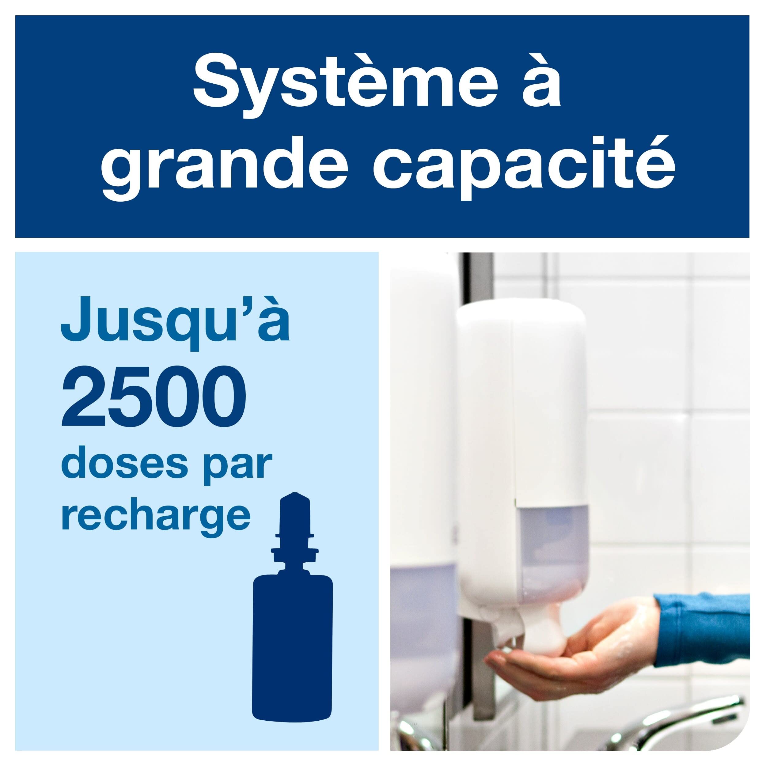 Tork Distributeur murale de soins pour la peau blanc S4, certifié facile d'utilisation, gamme Elevation, 561500