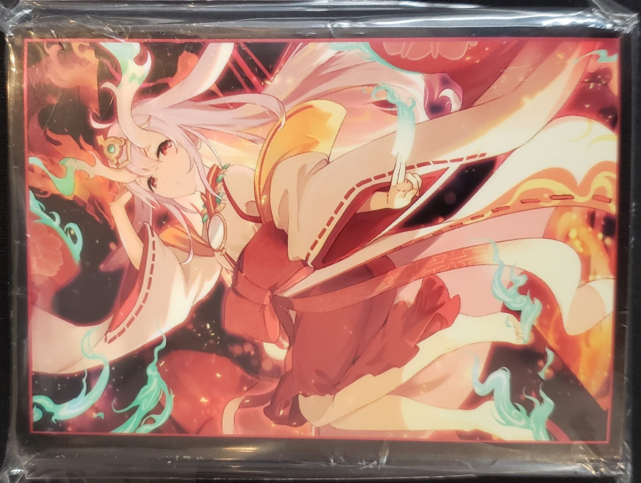 Amazon.co.jp: EATOS ミニサイズ カードスリーブ 『遊戯 倶利伽羅天童