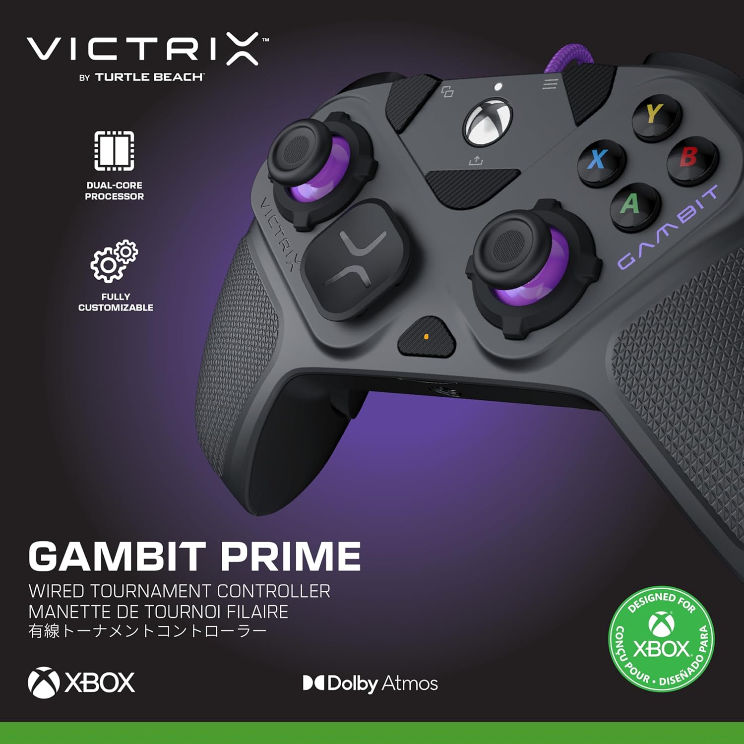 Victrix Gambit 世界最速のPC, Xbox用コントローラー Amazon.co.jp