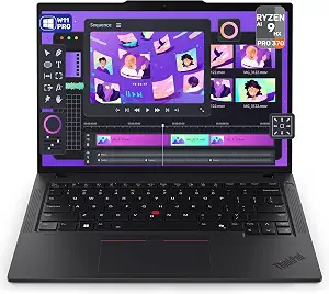 Lenovo ThinkPad P14s Gen 6 Mobile Workstation, AMD Ryzen 9 HX PRO, 96GB DDR5 RAM, 2TB SSD, 14" WUXGA IPS Display, AMD Radeon 890M, Backlit Keyboard, Windows 11 Pro