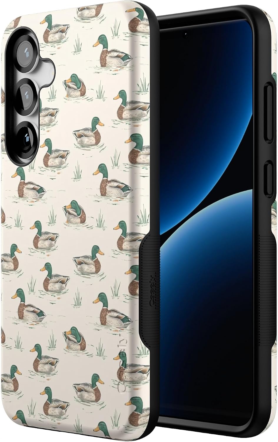 Casely Galaxy S25 Plus Case | The Boyfriend Collection | Mallard & Co. | Bold Protective Design | Compatible with MagSafe