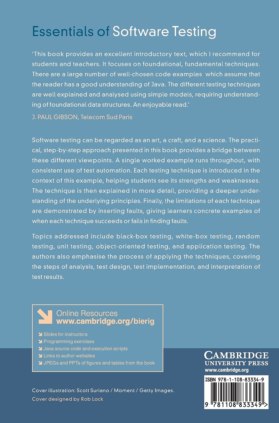 Essentials of Software Testing