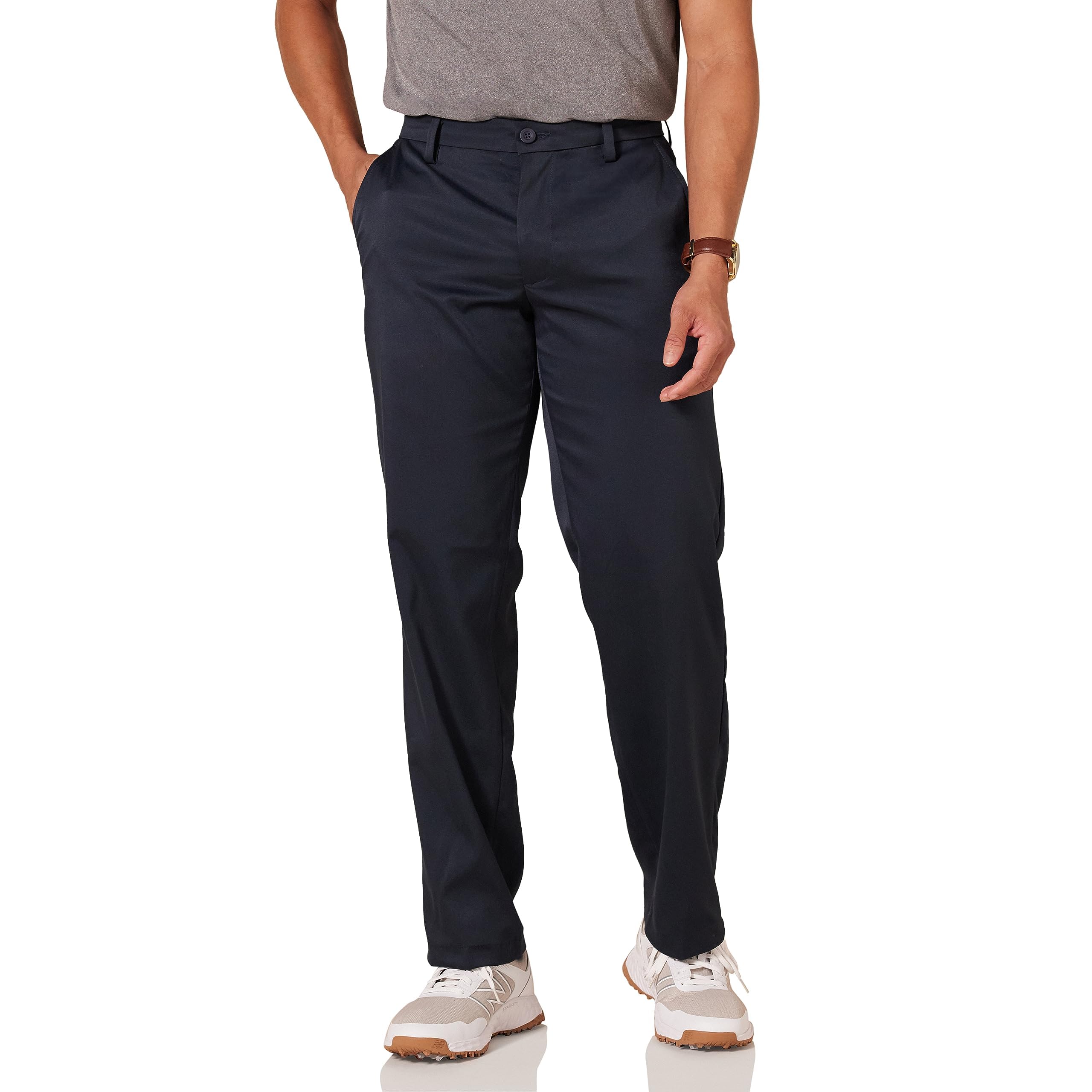 Amazon Essentials Hombre Pantalón de Golf Elástico de Ajuste Clásico