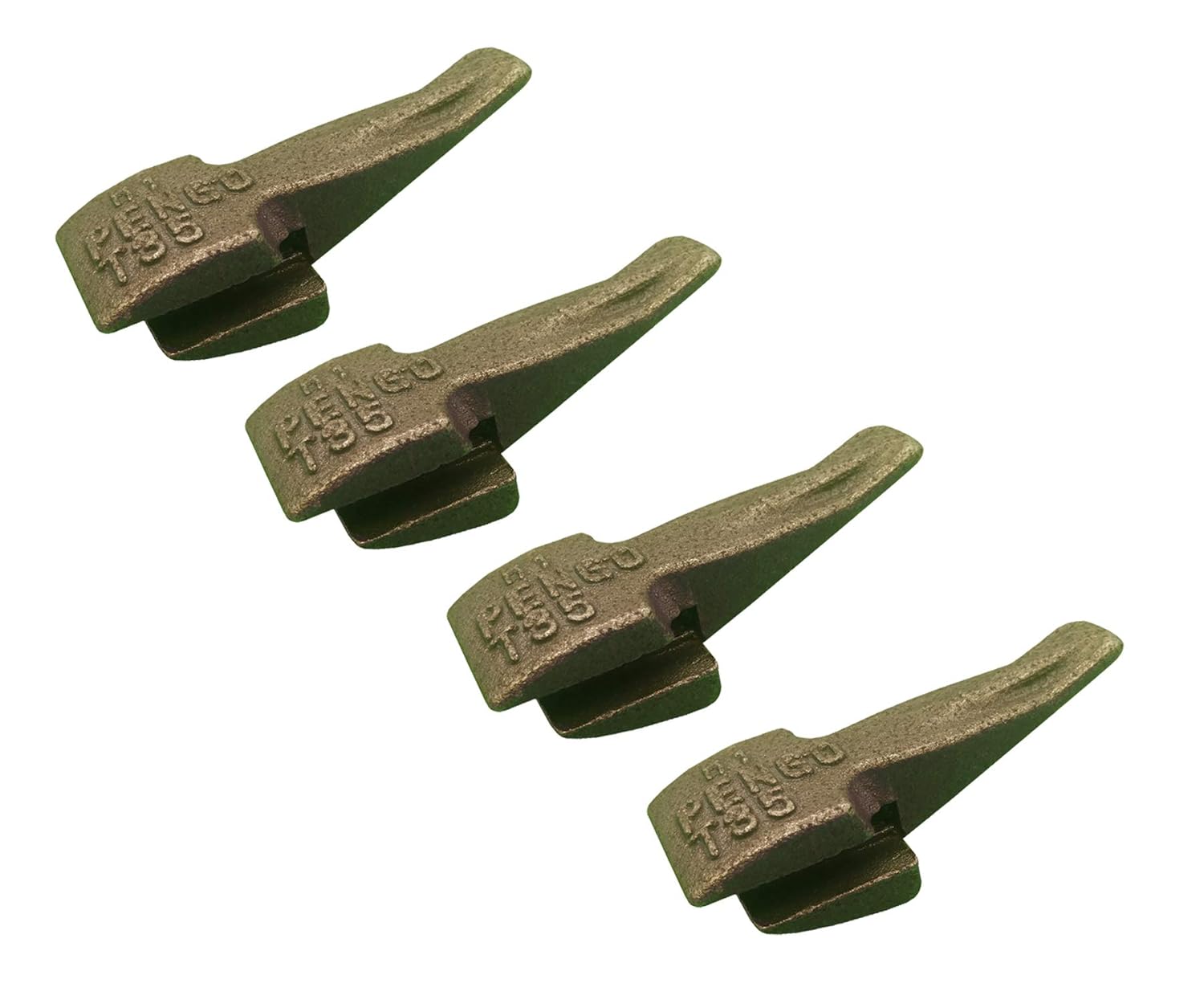 Weld-On T-35 Angled Auger Tooth Holder 171221, fits Many CS, Aggressor, & TriMax Augers. (2)