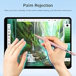 Stylus Pen for iPad 2026-2018 with LED Power Display Fast Charge,Palm Rejection Pencil for iPad 10/9/8/7/6th,11th A16,Air 11/13 M2/M3/M4,Pro 11/13 M4,Pro 12.9",Air 5/4/3,Mini 7/6/5