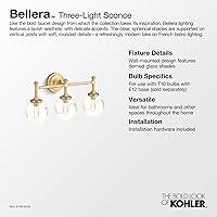 Vista 3 de KOHLER Bellera - Aplique de 3 luces