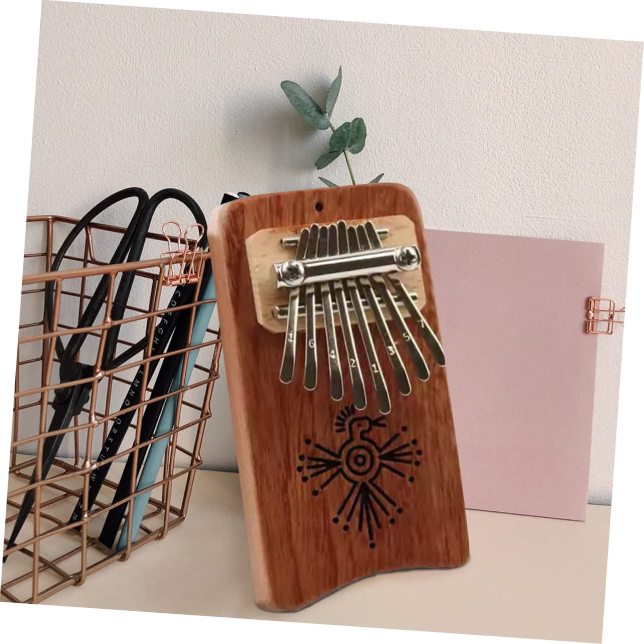 Alasum 5kawałki Kalimba Kciukowa Tonów Przenośny Instrument Muzyczny Dorosłych Idealny Do Domu Szkoły Przyjęcia i Łatwy Użytkowaniu Czysty Dźwięk