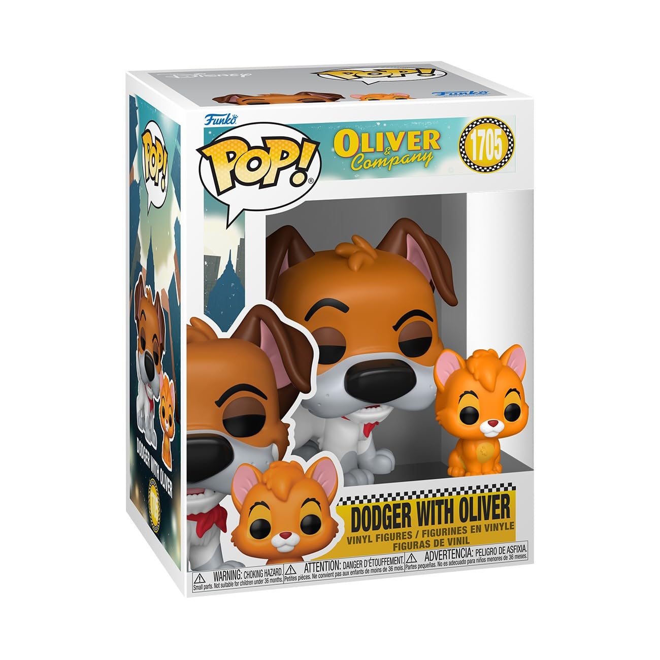 Amazon.com: Funko Pop! & Buddy: Oliver and Company - Dodger with