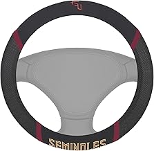 FANMATS NCAA Unisex-Adult Embroidered Steering Wheel Cover