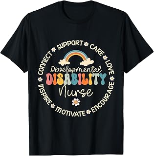 Developmental Disability Nurse Week Back to School T-Shirt