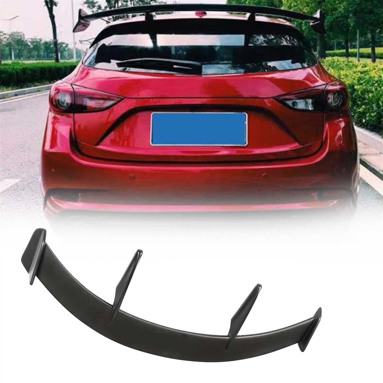 Aileron de toit arrière Mazda 3 Axela hayon 2014 2015 2016 2017