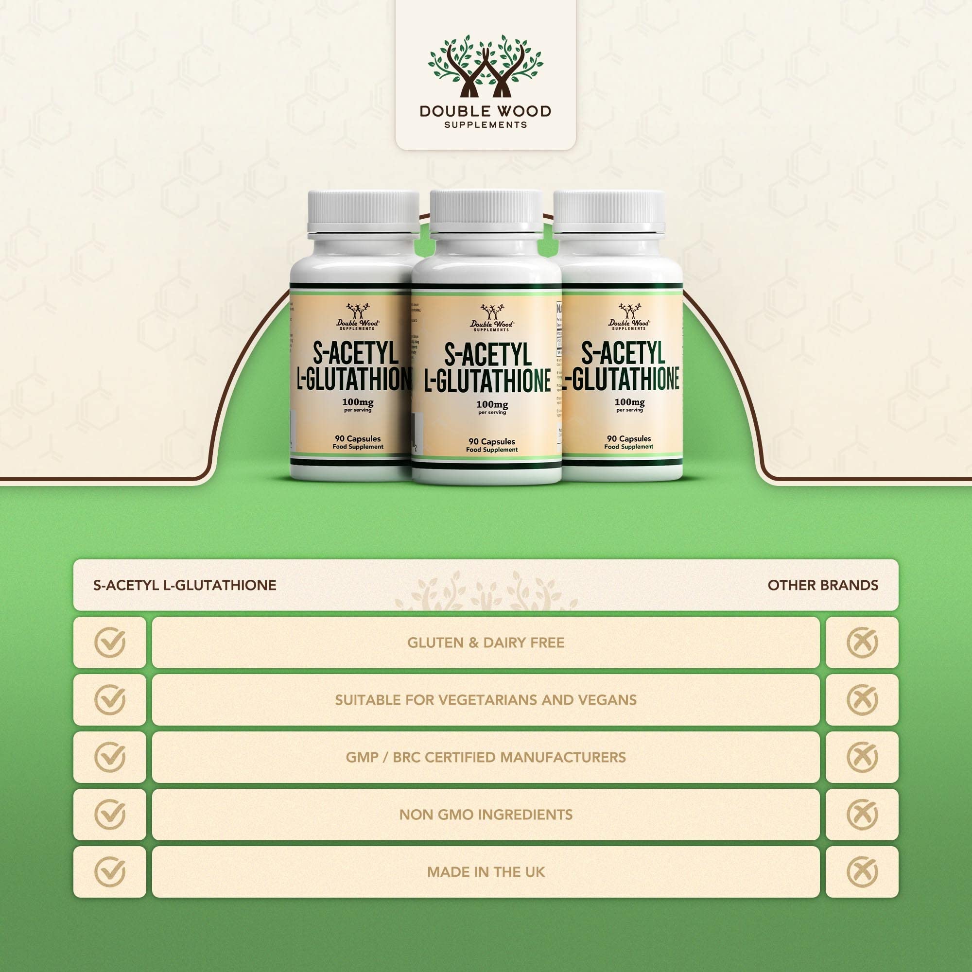 double wood s acetyl glutathione Double Wood Glutathione Supplement 90 S Acetyl L Glutathione Capsules double wood s acetyl glutathione Double Wood Glutathione Supplement 90 S Acetyl L Glutathione Capsules