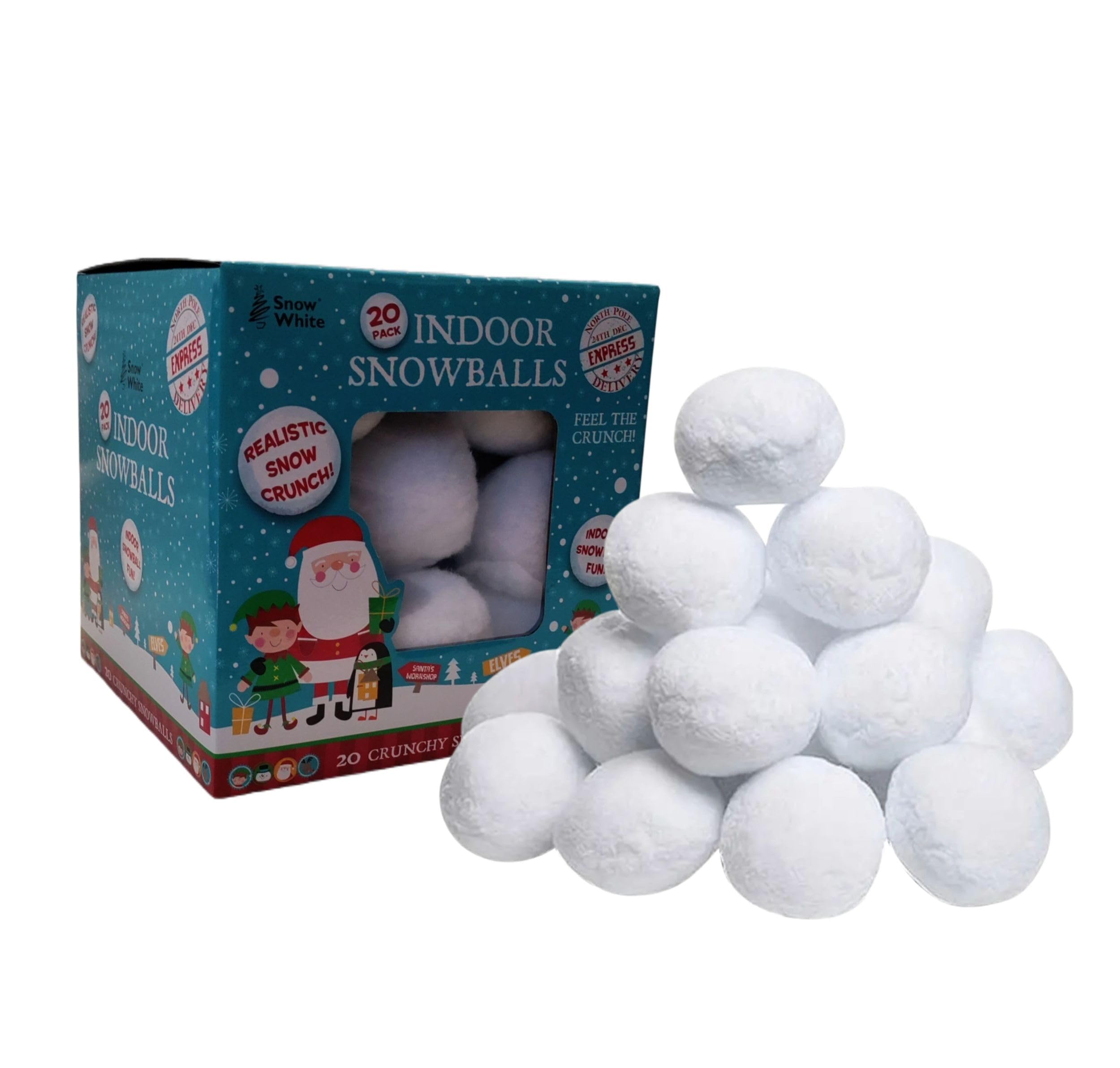 Indoor Artificial Snowballs