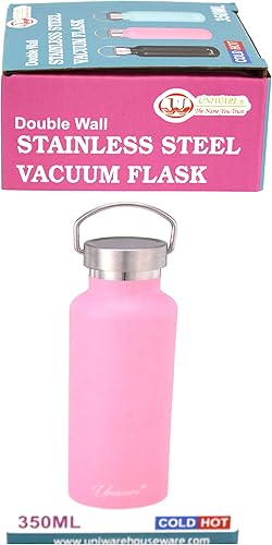 Miniatura 5 de Uniware Houseware Frasco de vacío verde azulado, 11.8 fl oz, 2.9 x 2.9 x 6.4 pulgadas