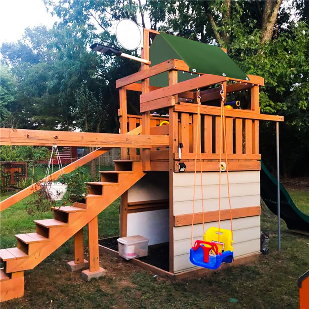 Amazon.com: Gicov Swing Set Replacement Tarp Kids Playground Roof