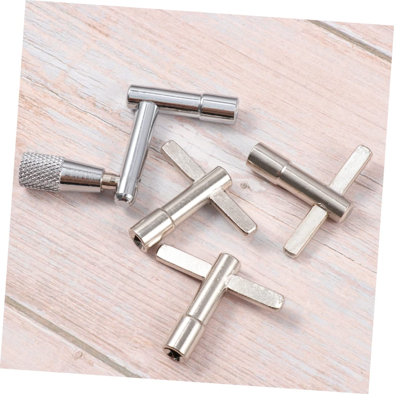 ifundom 12pièces Clé Outil Indispensable Pour Musiciens Accessoires De Batterie Pour Accordage Et Retrait Rapis Peaux