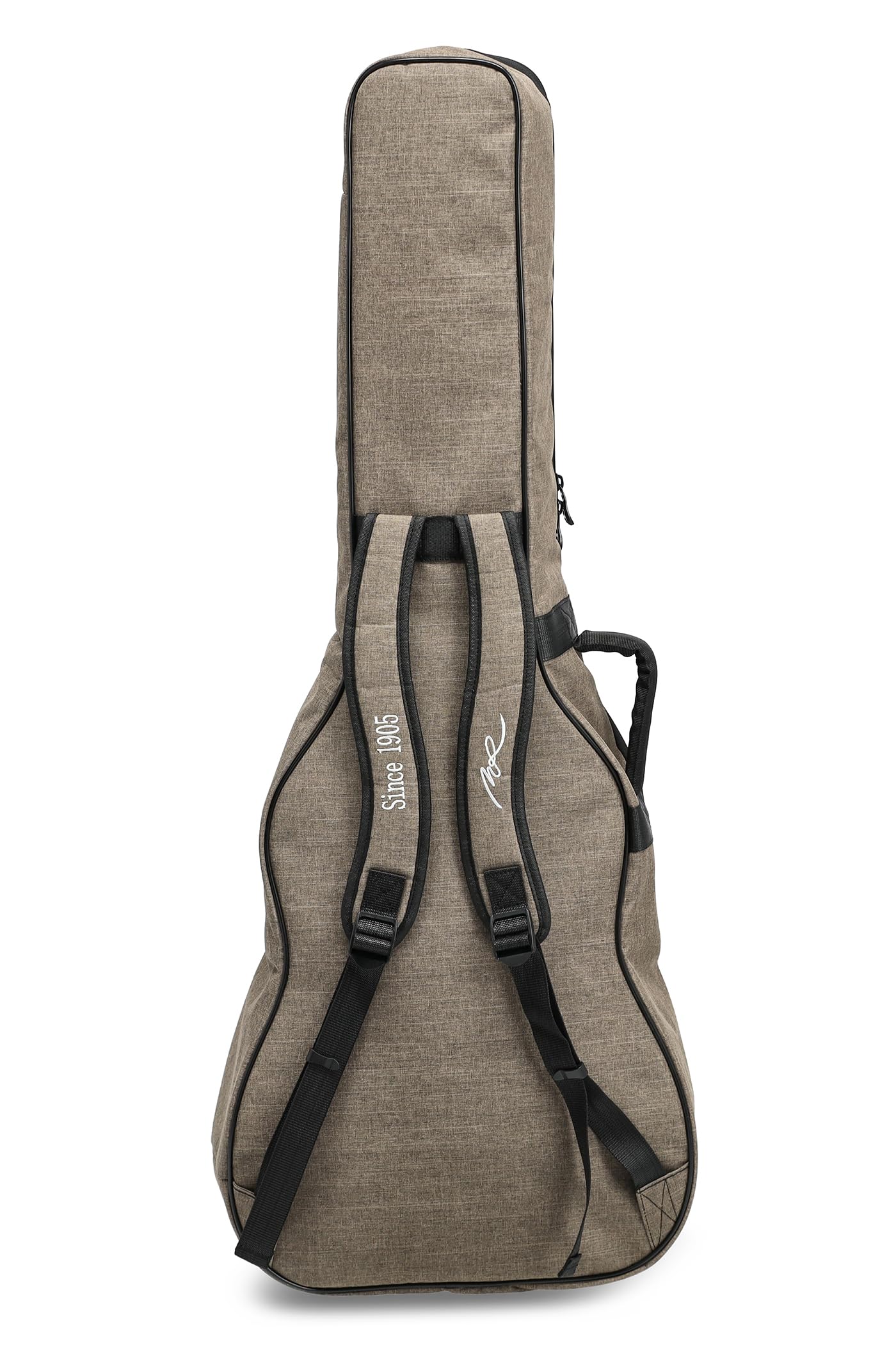 LUTHIER Manuel RODRÍGUEZ Funda para Guitarra clásica 4/4 - Cordura Resistente al desgarro y al Agua - Acolchado de 20 mm - Color marrón