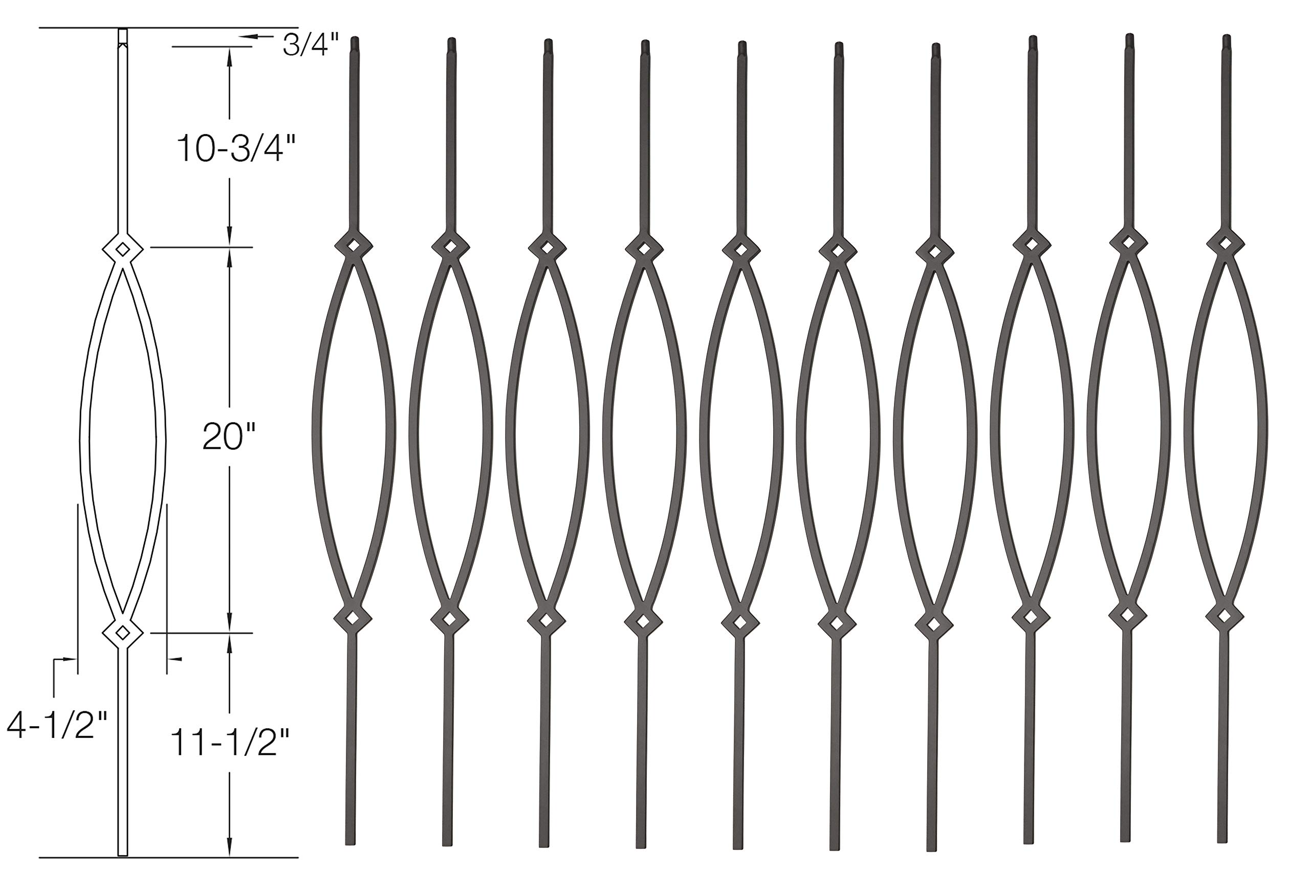 buy them safely Officially Licensed Shop Online Single Baluster Hollow