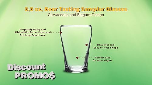 Miniatura 3 de DISCOUNT PROMOS Juego de 10 vasos de chupito de 5.5 onzas, paquete a granel, ideal para bodas, fiestas, cumpleaños, eventos, transparentes