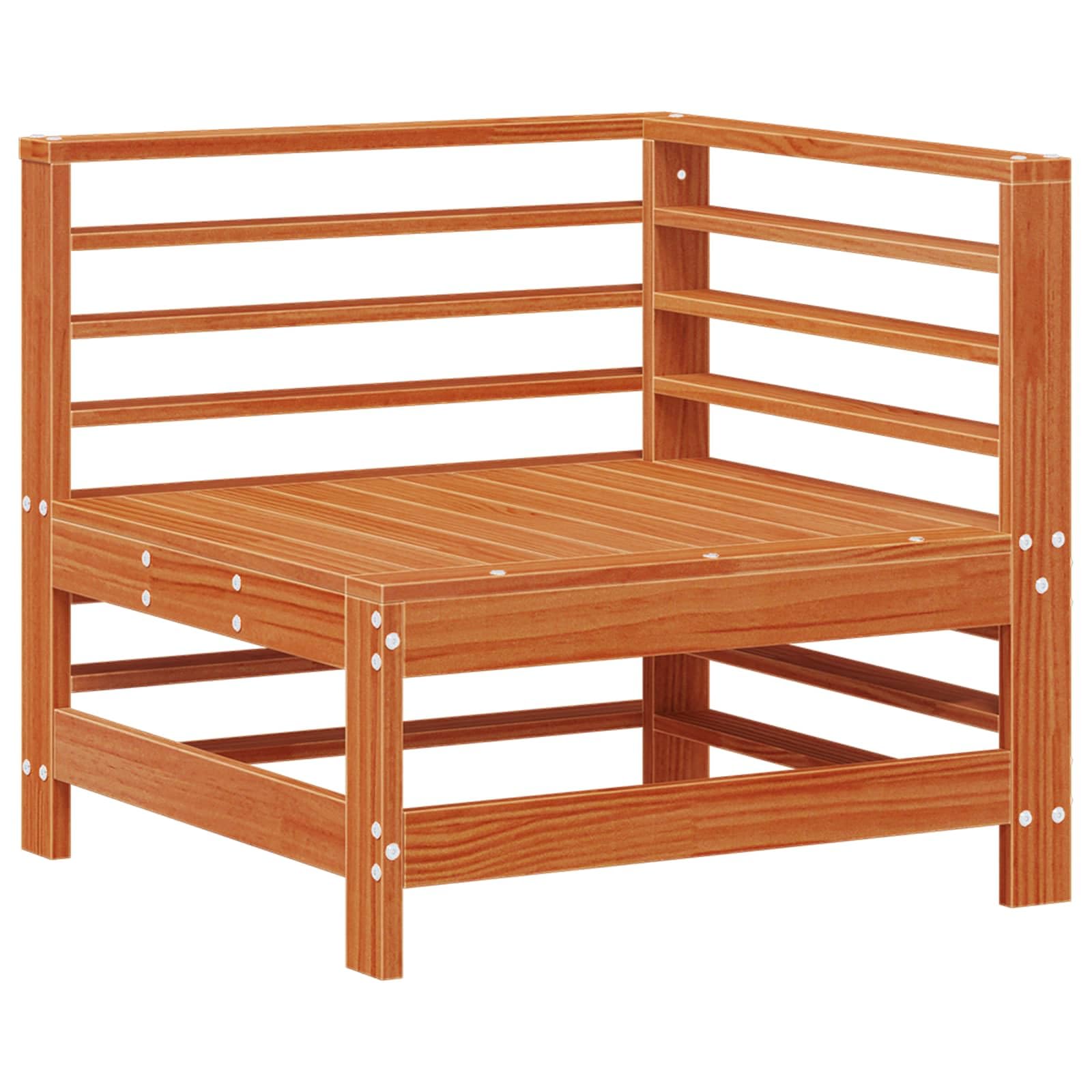 Lite drewno sosnowe Nowoczesny modułowy design 178 5 x 121 x 60 cm Brązowy