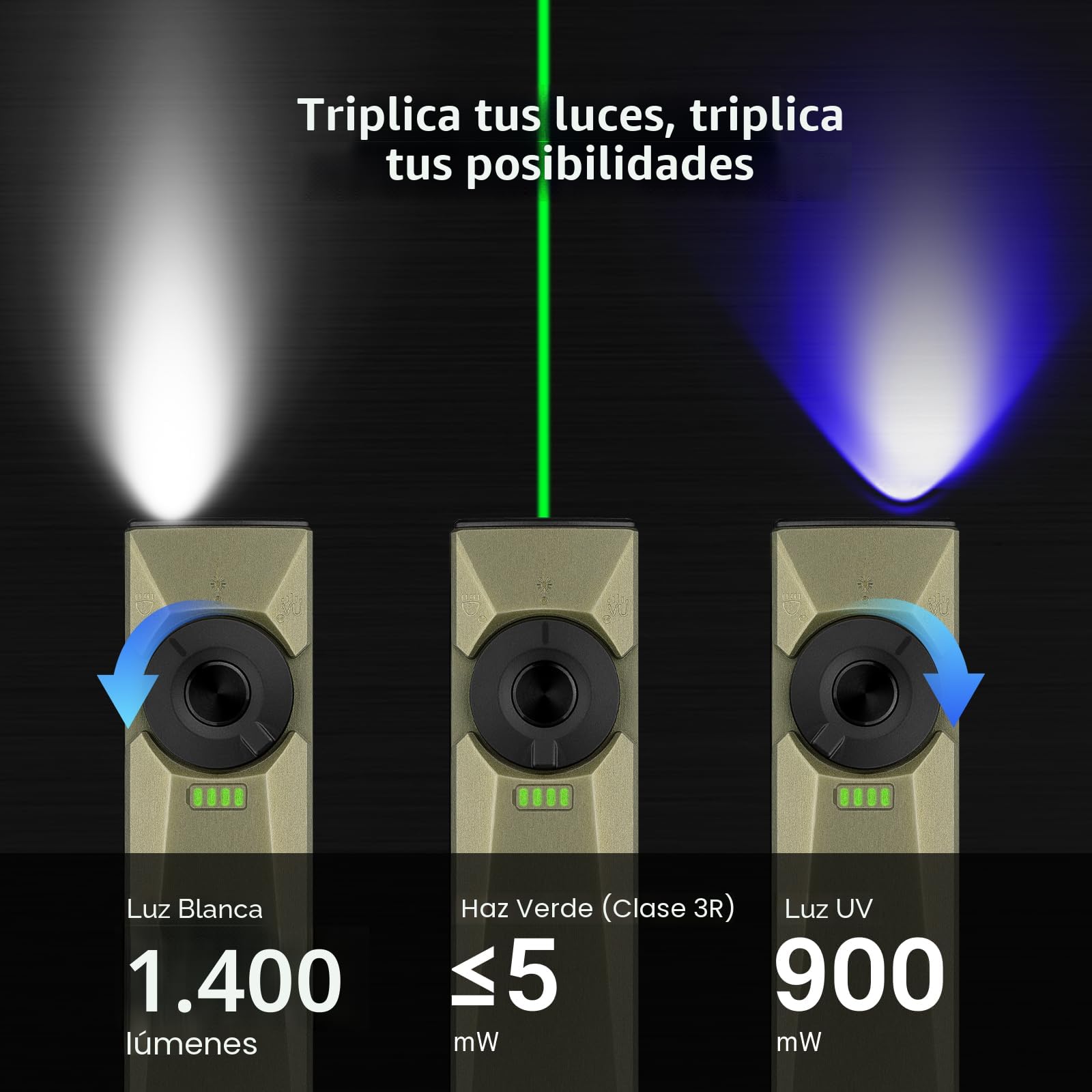 Amazon.com: OLIGHT Arkfeld Ultra EDC Linterna Plana Recargable