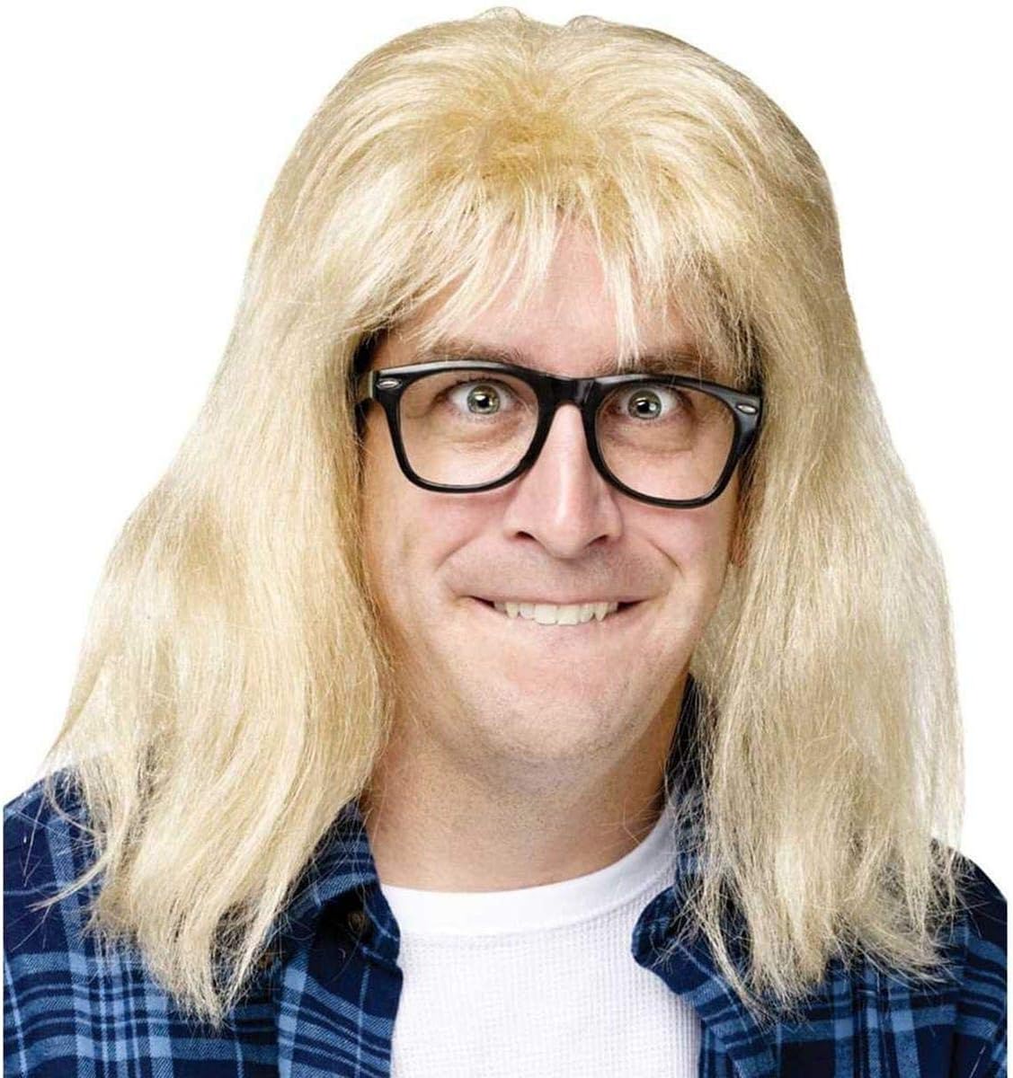 SNL Garth Algar Wig Standard