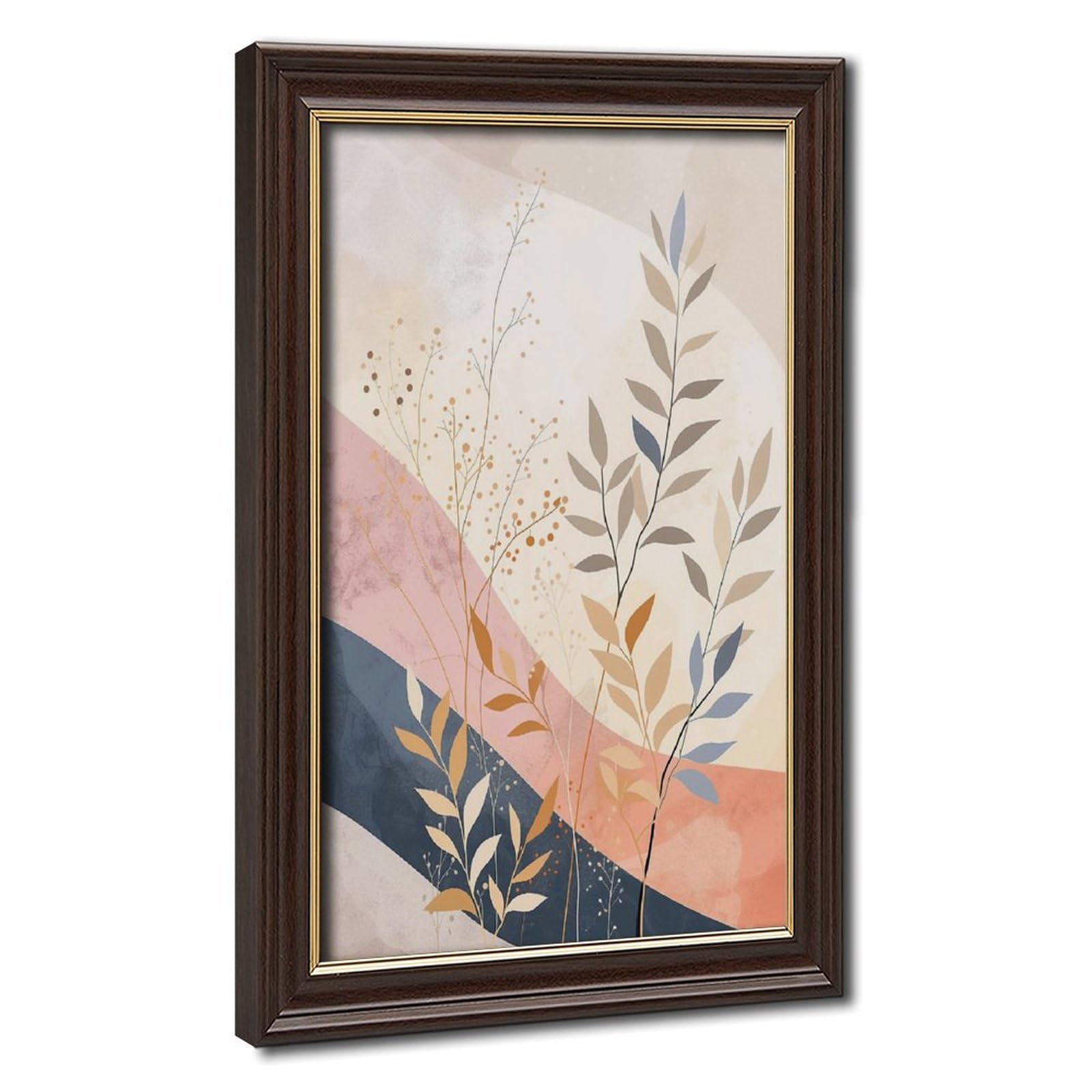 Bareronor Modern Plants Canvas Poster Bedroom Decor Landscape Office Room Decor Gift 24" L X 36" W