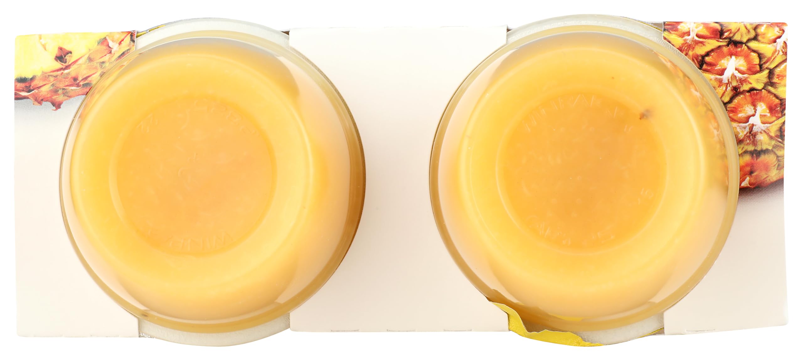 Golden Farms Pineapple Cups, Single Ingredient Healthy Snacks (Pack of 4), 100% Pure Fruit, No Added Sugar, Vegan, Gluten-Free, Kosher, Organic 4oz Fruit Cups