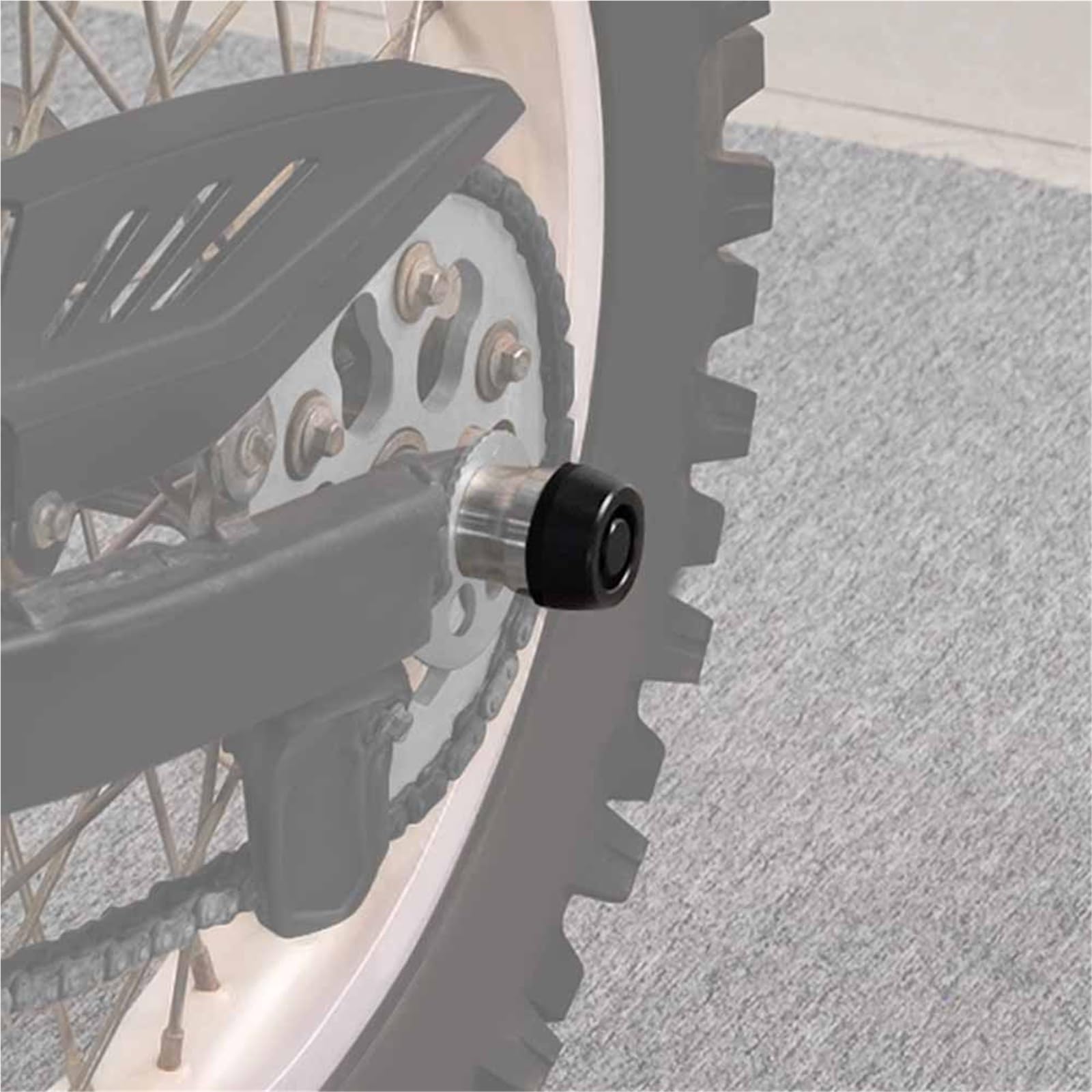 Moto Per Kawasaki Per Ninja 400 300 125R BX125 Anteriore Forcella Posteriore Sliders Crash Protector Forcellone Bobina Ruota Del Basamento Vite