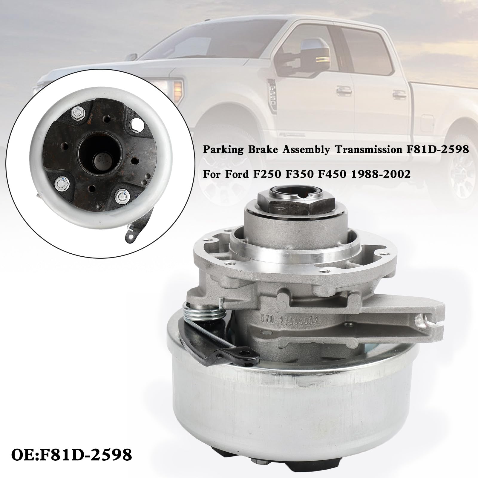 Amazon.com: Topteng Parking Brake Assembly Transmission F81D-2598