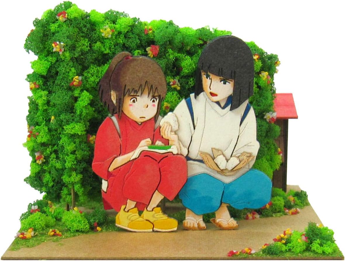 Sankei MP07-58 Studio Ghibli Mini, Spirited Away Haku Onigiri, Non-Scale, Papercraft