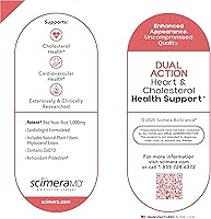 Vista 6 de ScimeraMD® CardiovascularMD Red Yeast Rice Supplement with Phytosterol Ester and CoQ10 for Heart Health and Cholesterol Support, 60 CT