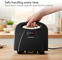 Vista 6 de OVENTE Electric Panini Press Grill with Nonstick Plates, LED Indicator Lights, Thermostat Control, Compact Sandwich Maker Perfect for Cooking