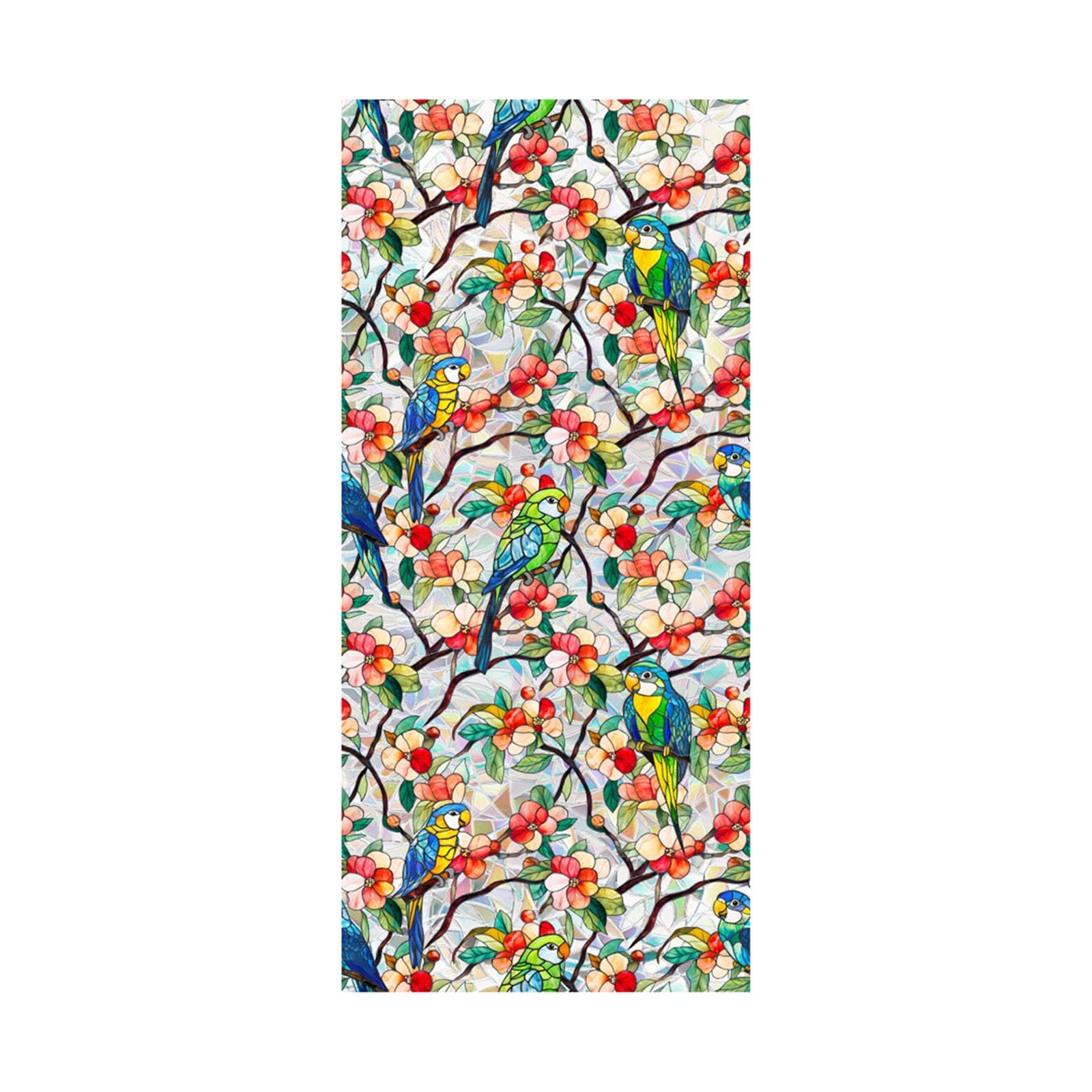 Mllepjdh Xcbl064 Avian Theme Sunroof Sticker Easy Setup 100X43cm Privacy Window Cling