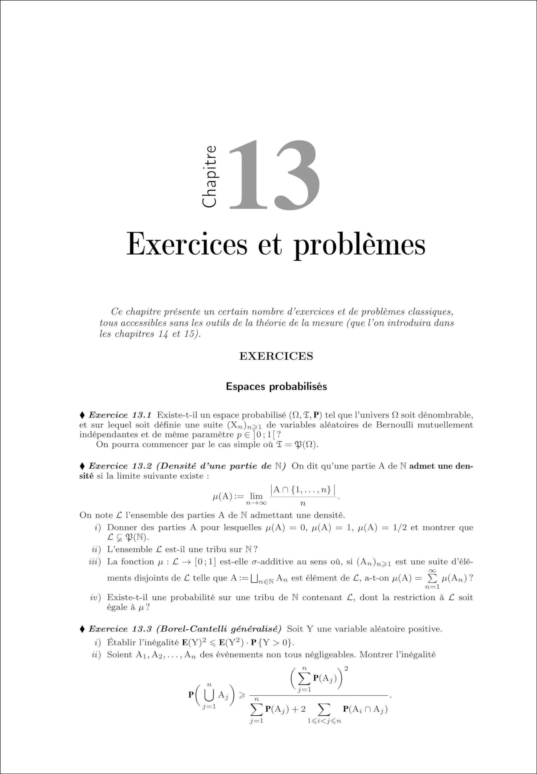 Probabilités pour les non-probabilistes