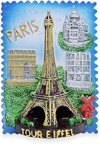 Vista 26 de WitnyStore Pequeña isla de Santorini Grecia Europa del sur Atracciones turísticas Resina Refrigerador Imán Viajero Recuerdo Regalo Memento 3D Imanes