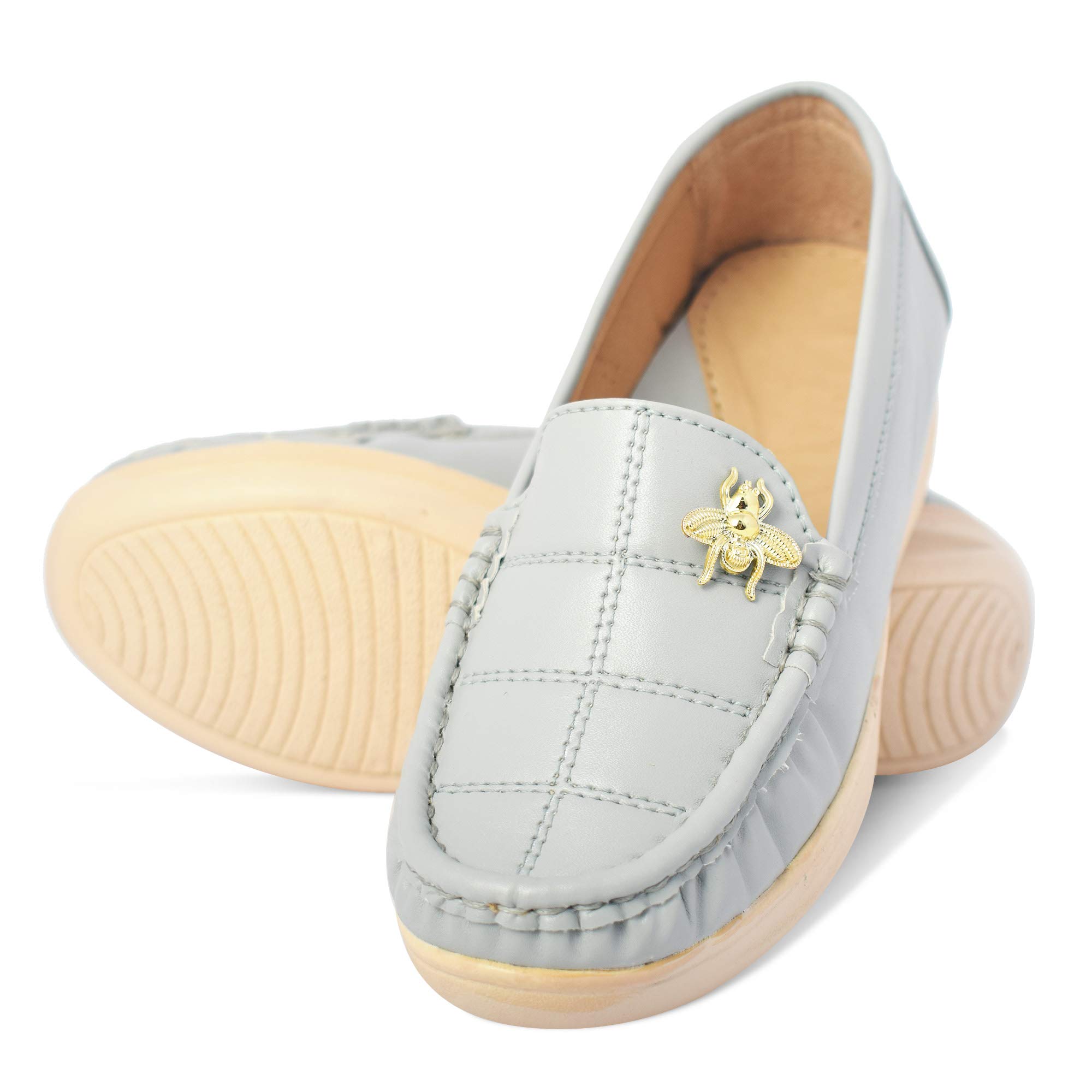 krafter Women and Girls White Casual Stylish Bellies-picture-31