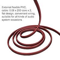 Vista 7 de Speakon a 14 "TS Macho Cables de altavoz 5 pies 2 unids profesional calibre 14 AWG cable de conexión amplificador de audio DJPA cable de altavoz